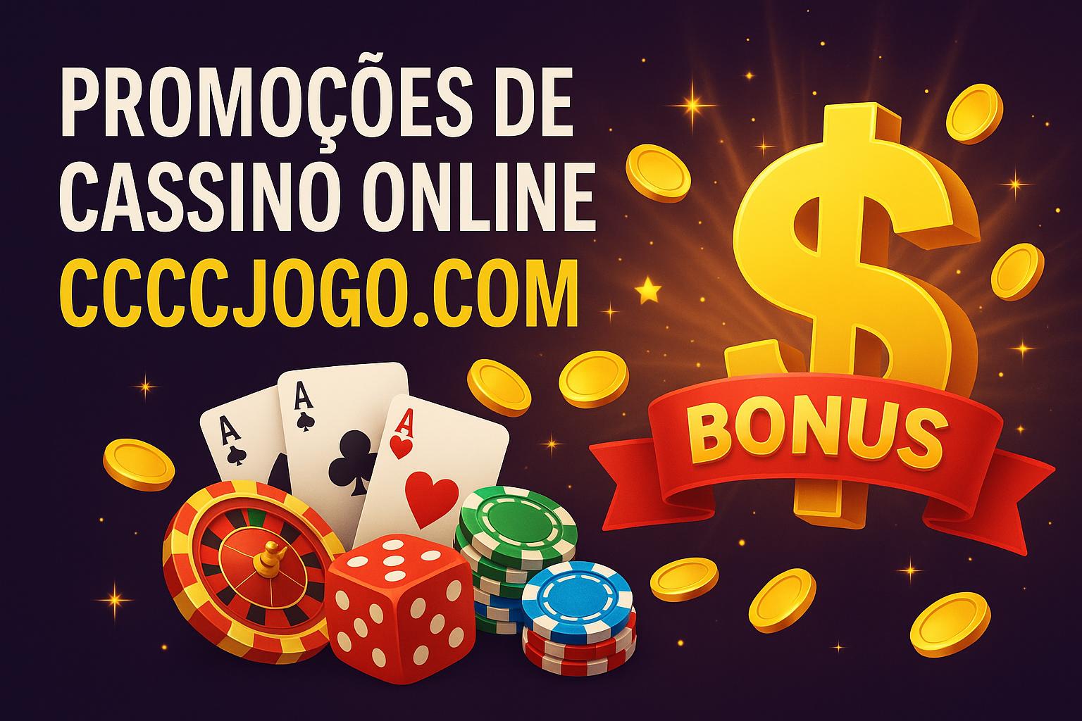 O bônus promocional CCCCJOGO.COM é uma ótima maneira de começar sua aventura