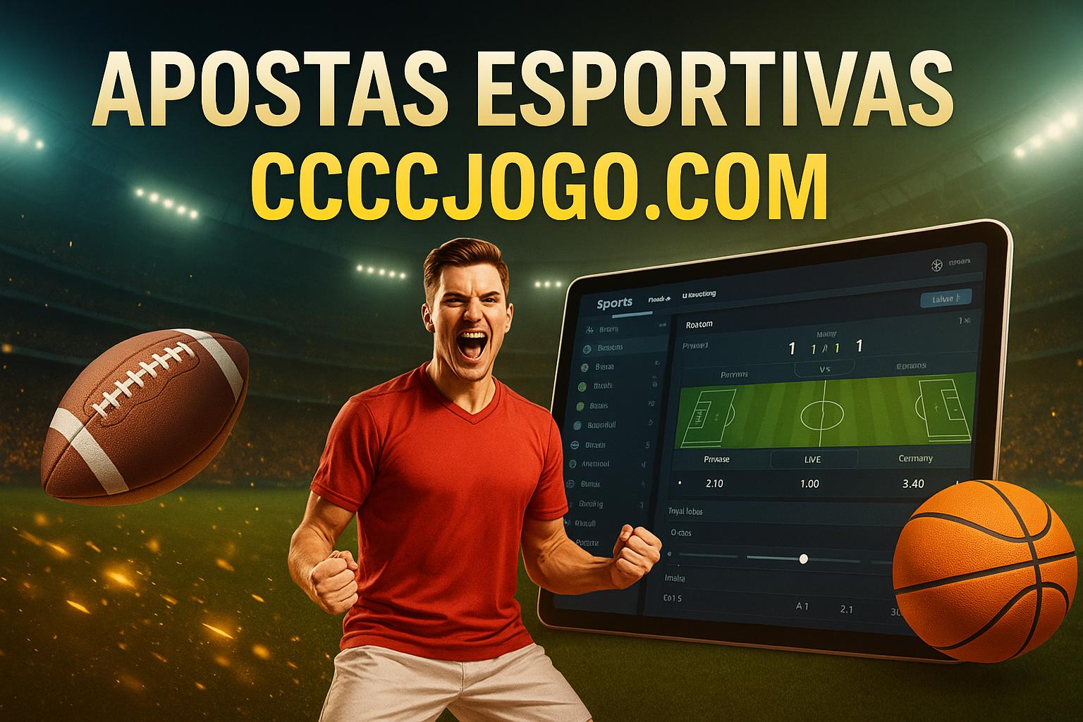 Apostas esportivas no cassino online CCCCJOGO.COM