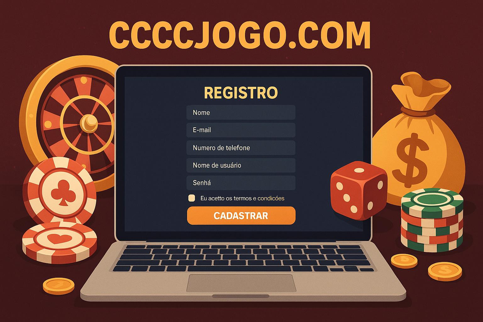 Não Perca tempo, o rRgistro na site CCCCJOGO.COM